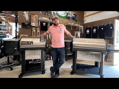 Louisiana Grills Legacy and Founders 800, 1200 Legacy Burn in by DR Smoke.