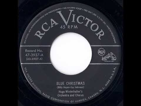 1950 Hugo Winterhalter – Blue Christmas (Victor version)