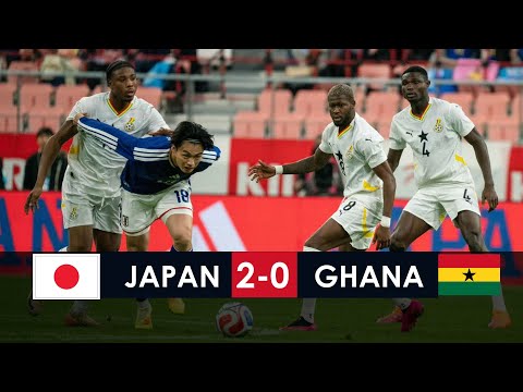 JAPAN 2-0 GHANA  2025 KIRIN CUP - Highlights