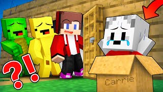 Download lagu How JJ, Mikey and Banana Kid found Carrie - Minecraft Maizen mp3