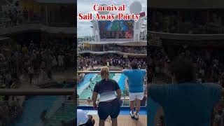 Battle of the Sail Away Party: Carnival Vs Virgin Voyage: #shorts #fun  #cruise #travel