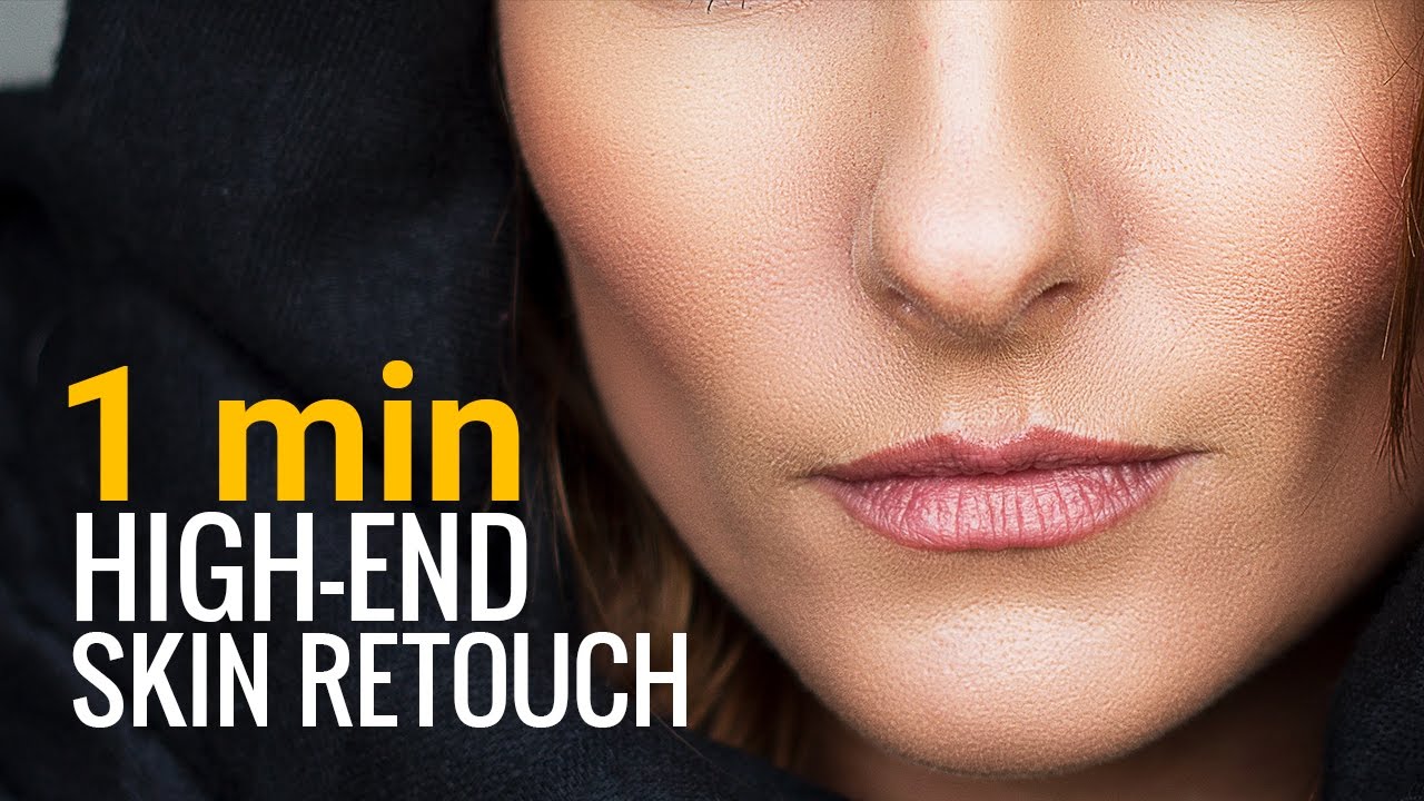 Photo retouching high end skin softening under a minute by piximperfect