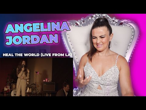 Vocal Coach Reacts to Angelina Jordan - Heal The World  LIVE