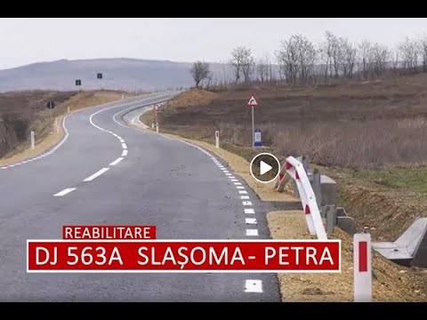Drumul Județean 563 A, Slașoma - Petra, modernizat de Consiliul Județean Mehedinți