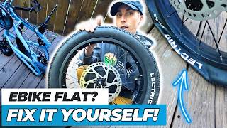 How to Fix a Flat Tire on a Hub Motor Ebike (Lectric XP4 Example)