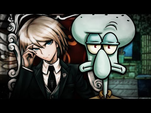 Byakuya Togami vs. Squidward Tentacles - Rap Battle! | Mr. Jay