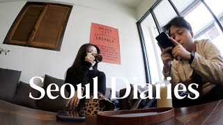 Korea Vlog 🇰🇷 | Seongsu cafes, BT21 LINE FRIENDS Pop-up, Dongdaemun Grilled Fish, COEX Mall