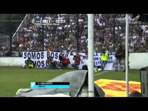 Gol de Vegetti  Gimnasia 1   Estudiantes 2  Fecha 3  Primera División 2015  FPT