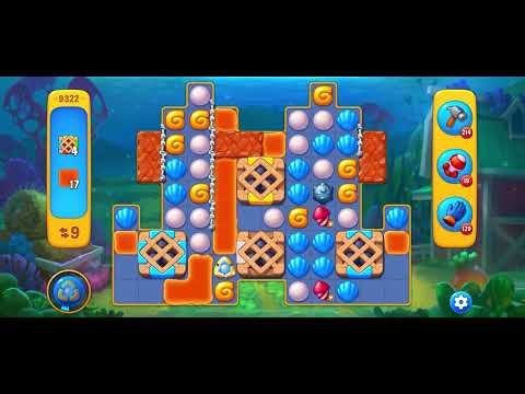 Fishdom level 9322 no boosters フィッシュダム
