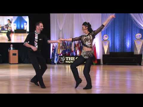 The Open 2018   1st Place Winners   Classic Finals   Gary McIntyre and Susan Kirklin