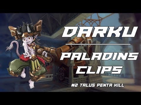 Talus Penta Kill - Paladins Clips - OfficialDarku