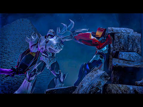 Megatron VS Optimus Prime (4k) Trnasofmers Prime
