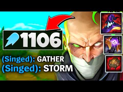 WHEN SINGED HITS 1106 AP AND BECOMES A LATE GAME MONSTER! (SCALING SINGED BUILD)