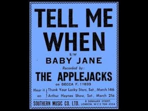 '' the applejacks '' - tell me when film 1964.