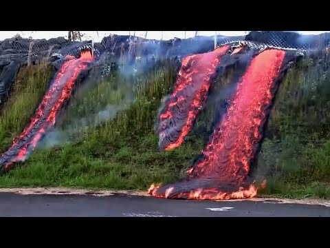 Гнев природы - вулканическая ЛАВА!