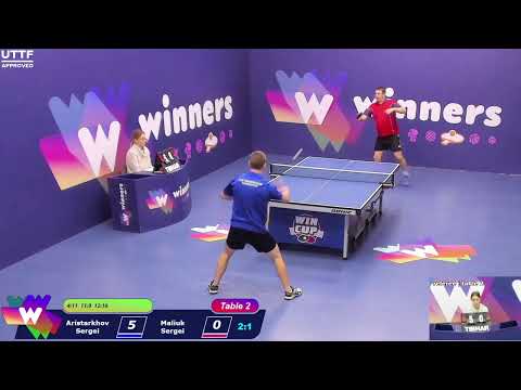 WINners CUP table 2  16.11 Aristarkhov Sergei - Maliuk Sergei  20:30