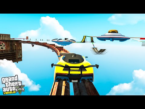 GTA 5 Versus - Impossible Car Parkour