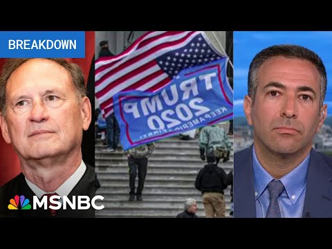 ‘Dishonor’: See Justice Alito’s Jan. 6 scandal broken down by Ari Melber on MSNBC