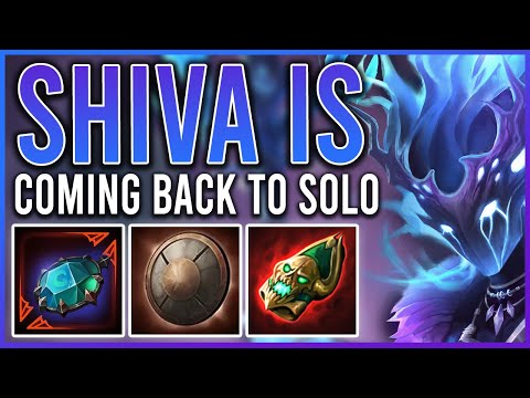 SHIVA SOLO IS BACK BABY! - Grandmasters Ranked Conquest Season 9 #smite #smiteseason9 #meta