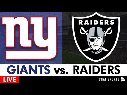 Giants vs. Raiders Live Streaming Free Play-By-Play, Highlights, Scoreboard | NFL Week 17