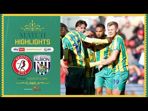 FC Bristol City 0-1 FC WBA West Bromwich Albion 