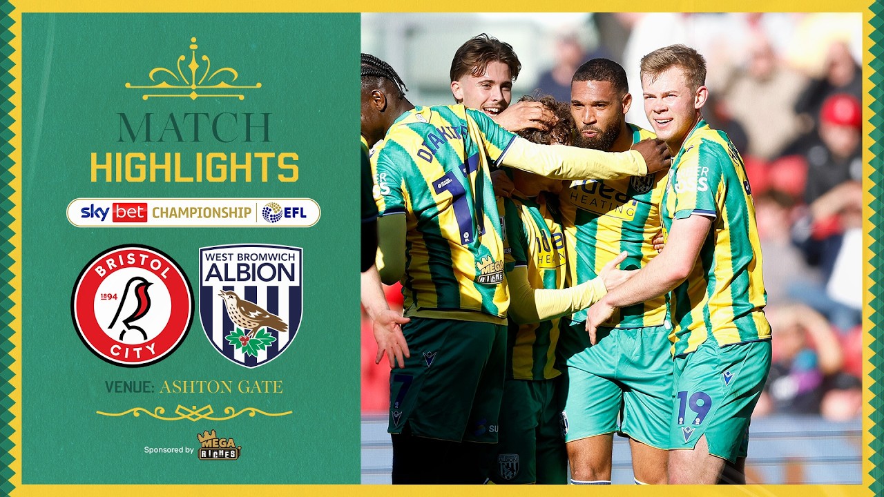 George Campbell header bags HUGE away win! 🇺🇸💥 | Bristol City 0-1 Albion | MATCH HIGHLIGHTS