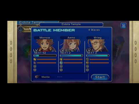 Final Fantasy Dimensions II (FFD2) - Game Play part 2 - Chapter 1.1: Meet the Eidolons