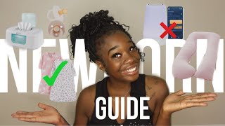 FIRST TIME MOM ESSENTIALS ✨ what you DO & DON’T need.. (0-3months) Baby Prep Guide
