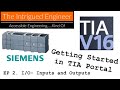TIA Portal Tutorials Ep2 I O How To Connect Digital Inputs And Outputs To The PLC And In TIA