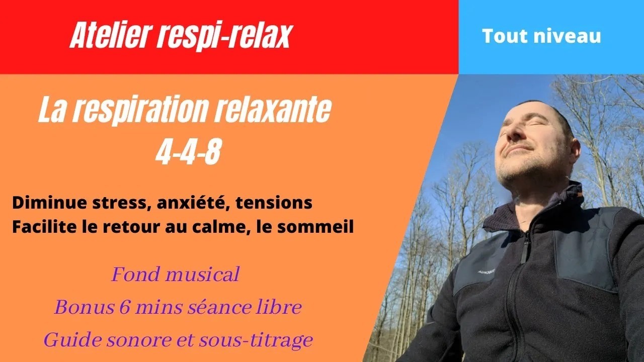 Miniature de l&rsquo;exercice de respiration 4-4-8 de Richard Martinel