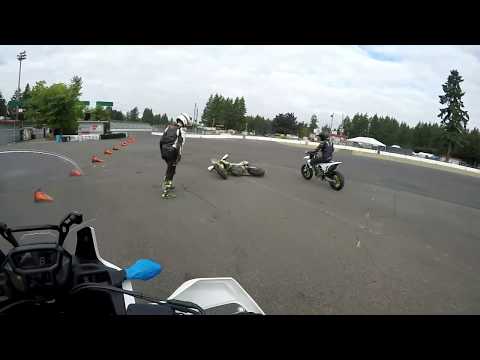 Honda Africa Twin at Pacific Raceway