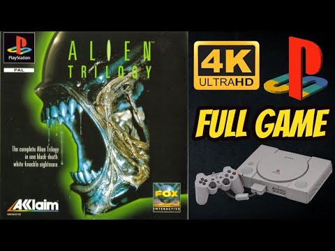Alien Trilogy | PS1 | 4K60ᶠᵖˢ UHD🔴 | 100% Longplay Walkthrough Playthrough Full Movie Game