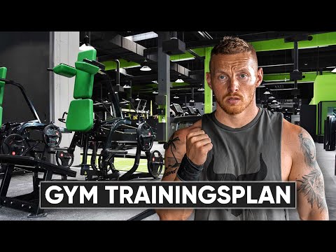 Training plan for beginners in the gym (3-4 times per week)