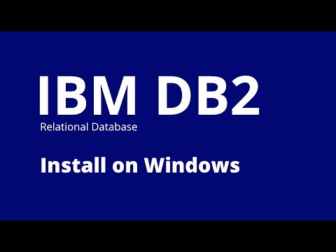IBM DB2 How to Install IBM DB2 on Windows