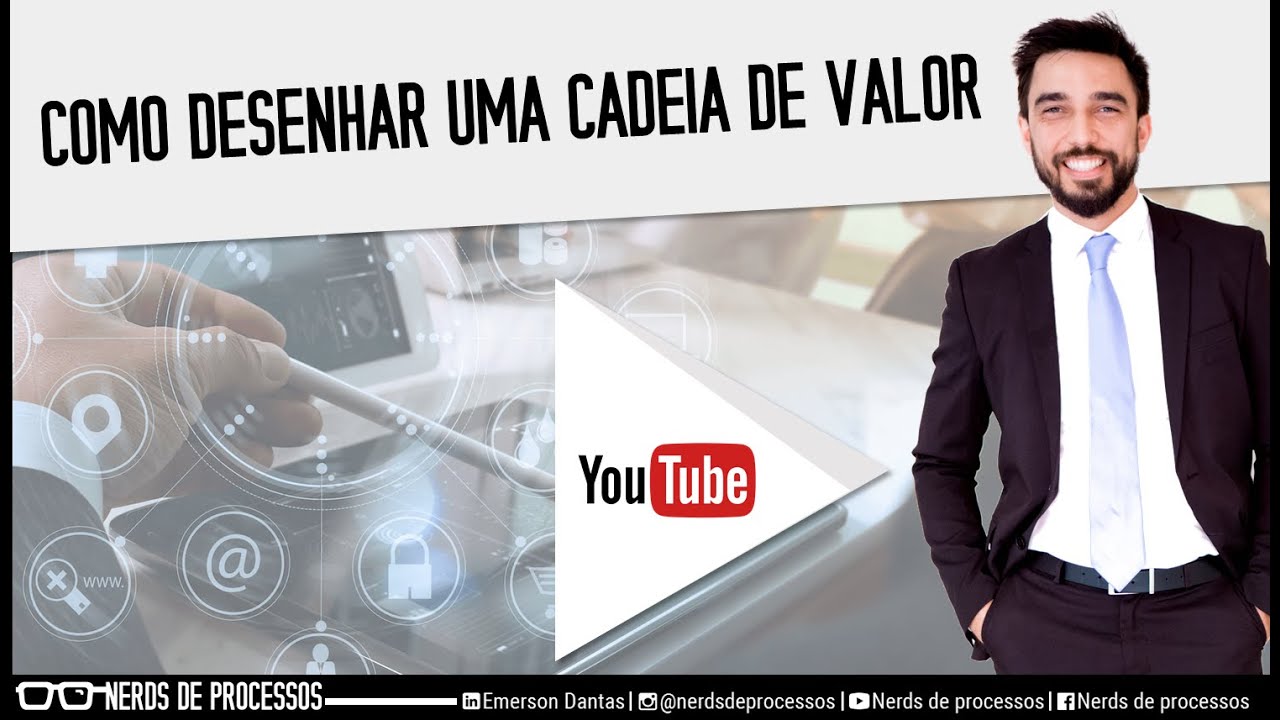 Como desenhar uma Cadeia de Valor #cadeiadevalor #bpm #gestao #estrategia