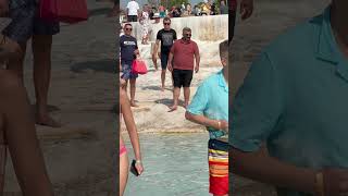 ☀️The Wonder Of Pamukkale Fun Turkey -Wonderful Day?️ #cleopatra #pool #pamukkale