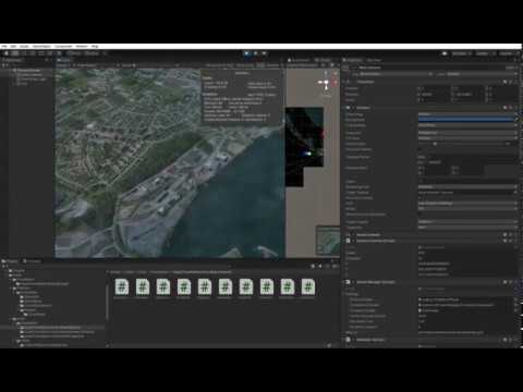Streaming Map Demo - Unity - Västervik