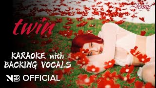 Download lagu JENNIE - twin KARAOKE with BACKING VOCALS mp3