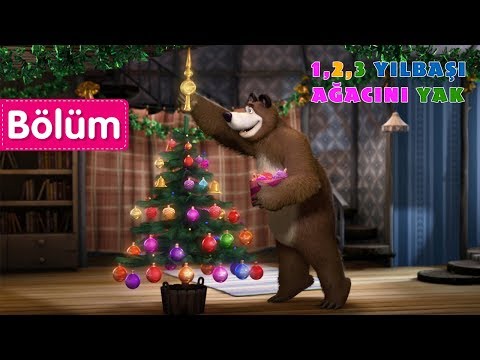 Maşa İle Koca Ayı - 1,2,3 Yılbaşı Ağacını Yak 🎄(Bölüm 3)