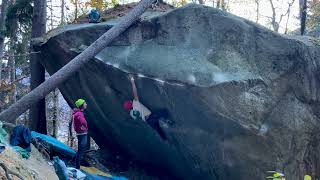 Video thumbnail of Dreamtime, 8a+. Cresciano