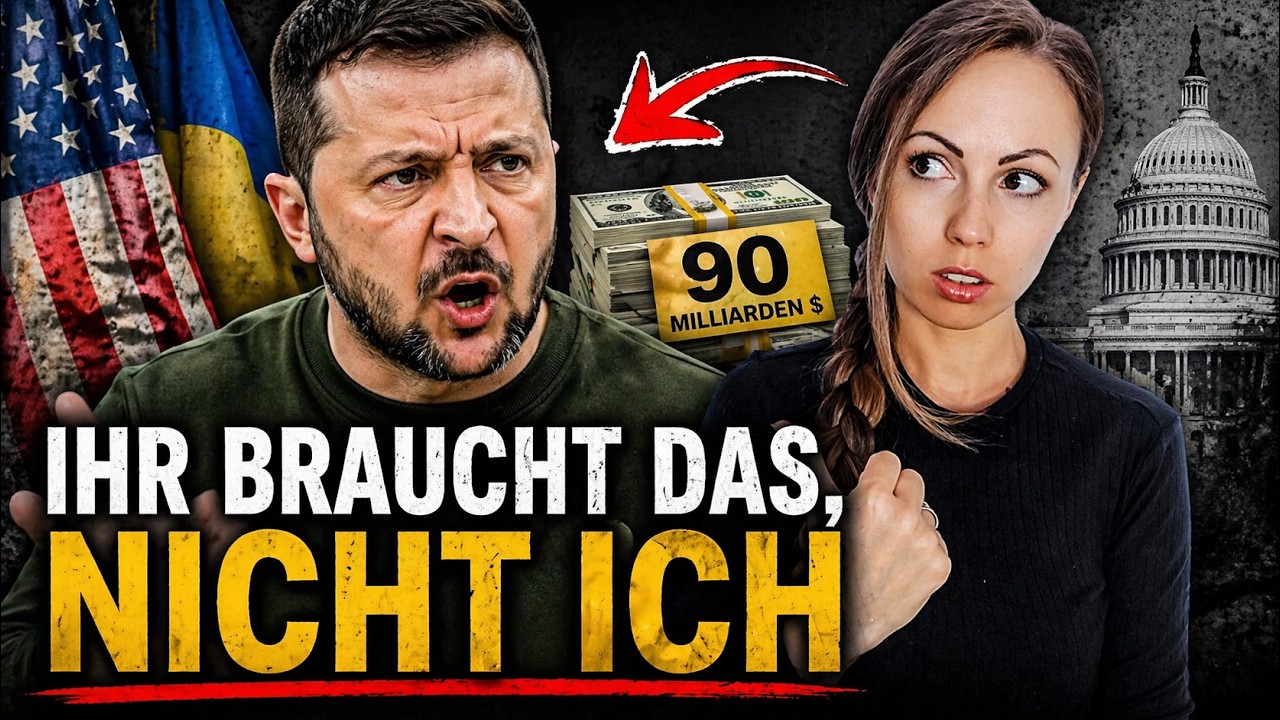 Selenskij lässt Dampf ab und fühlt sich respektlos behandelt!