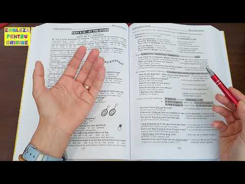 Lecţia # 171 – Text # 10 “At the Store” 🛒🛍 din manualul care te scapă de meditaţii (EPO) 📒