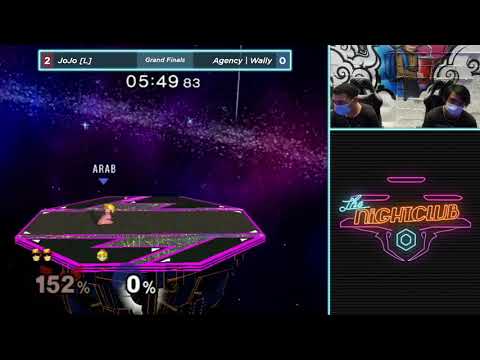 The Nightclub S1E8: FISA | JoJo (Captain Falcon) vs Agency | Wally (Peach) - Grand Finals SSBM