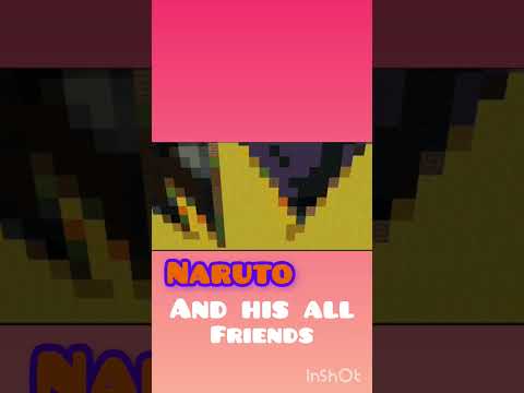 EPIC Minecraft Naruto Pixelart!! MUST WATCH!!