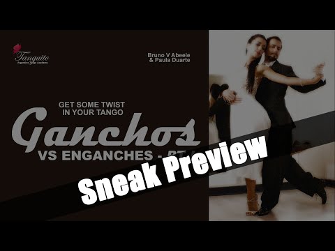 TANGO: GANCHOS VS ENGANCHES PART I - SNEAK PEEK @Tanguitoacademy @PDuarteTango