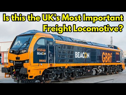 Class 99 - Is this the most important freight locomotive in the UK today? #Class99 #locomotive #fyp