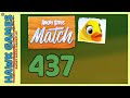 Angry Birds Match Level 437 Walkthrough No Boosters