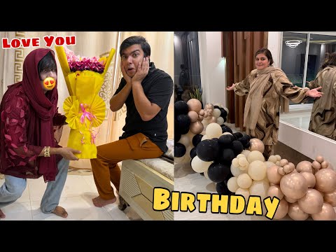 WALEED ADVANCED BIRTHDAY CELEBRATE 🥳 GIRL FRIEND Ny GIFT DEA 😆