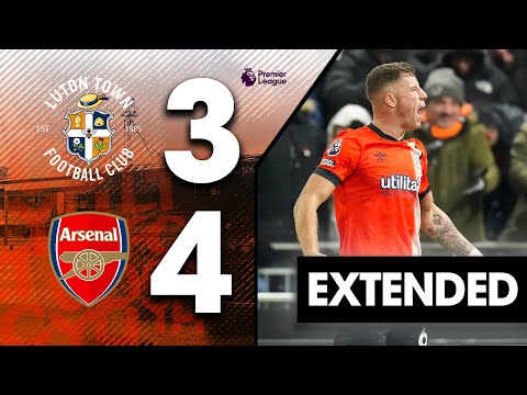 Resumen de Luton Town vs Arsenal Jornada 15