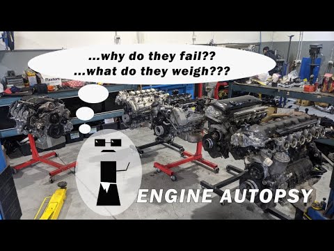 Weighing BMW engines - S65 vs S54 vs S85 vs N54 vs LS3